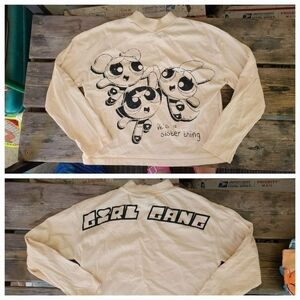 ZARA CARTOON NETWORK SZ 10Y VGUC POWER PUFF GIRLS GANG SISSY THING T-SHIRT